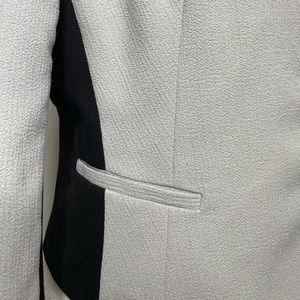 Grey and black blazer